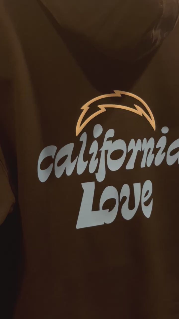 California Love Hoodie w/ White Bolt